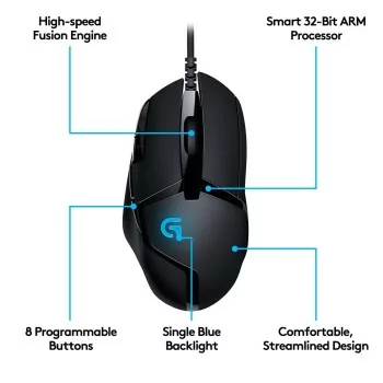 Logitech G402 Hyperion Fury